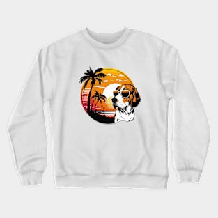 Sunset Beagle Crewneck Sweatshirt